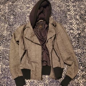 Anthropologie -  Jack - Moto Sweater Jacket